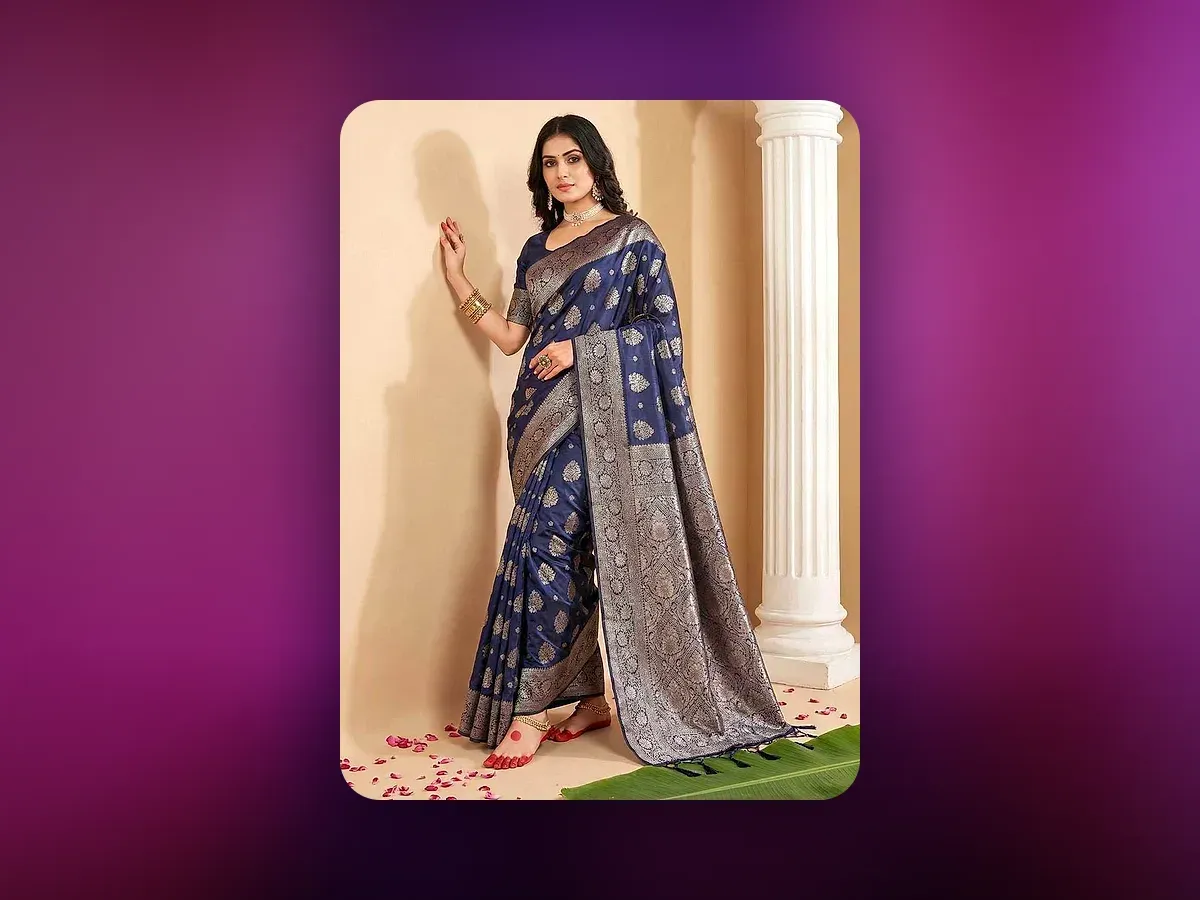 Premium Saree Landing Page
