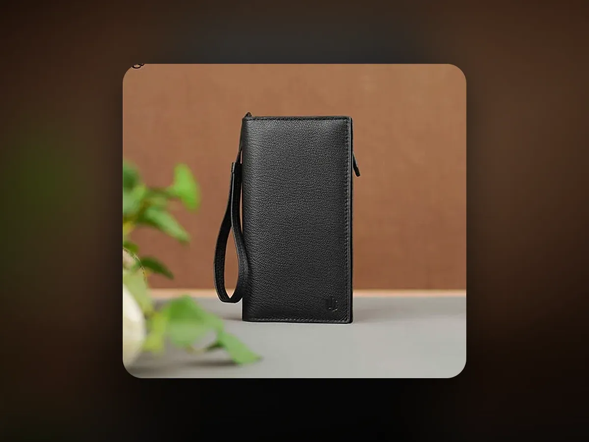 Leather Wallet Landing Page